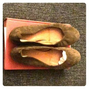 J.Crew suede flats